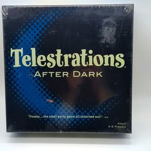 New Telestrations After Dark Board Game Adult Party 4-8 Players  Age 17+